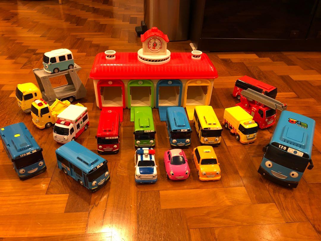 Tayo the cheap little bus garage