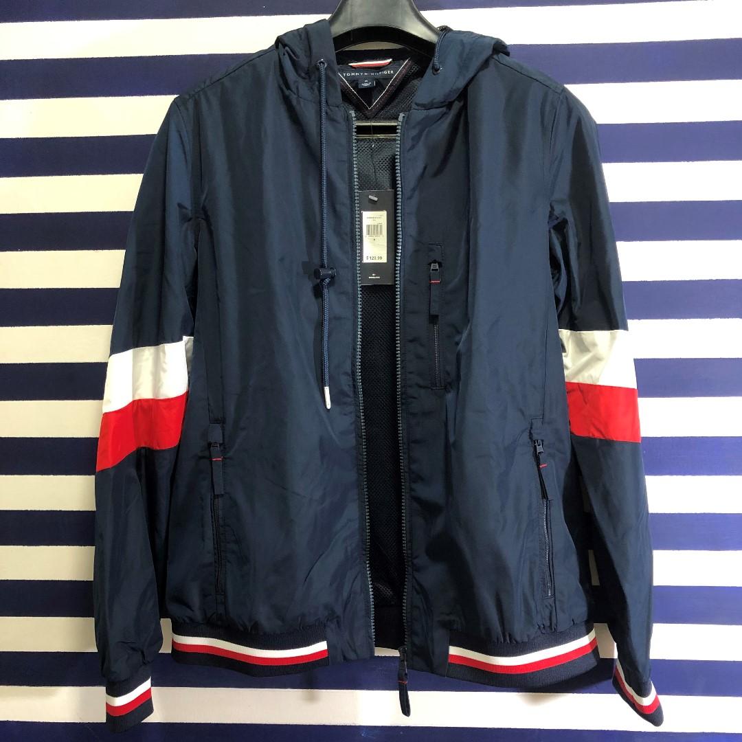 tommy hilfiger blue jacket