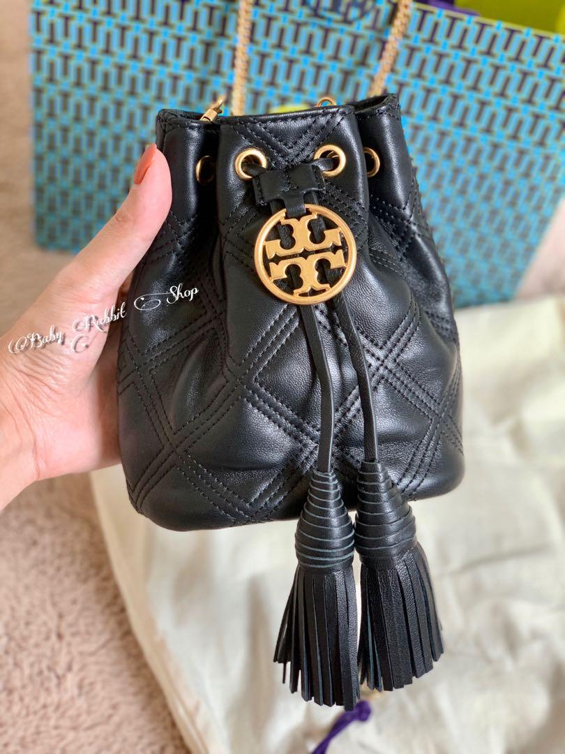 Chelsea quilted store drawstring bag