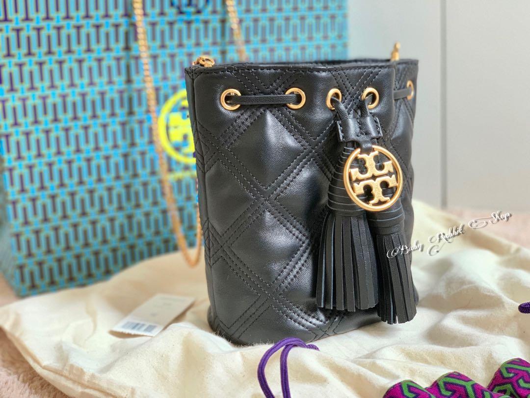 Tory Burch Chelsea Quilted Drawstring Bag Carousell