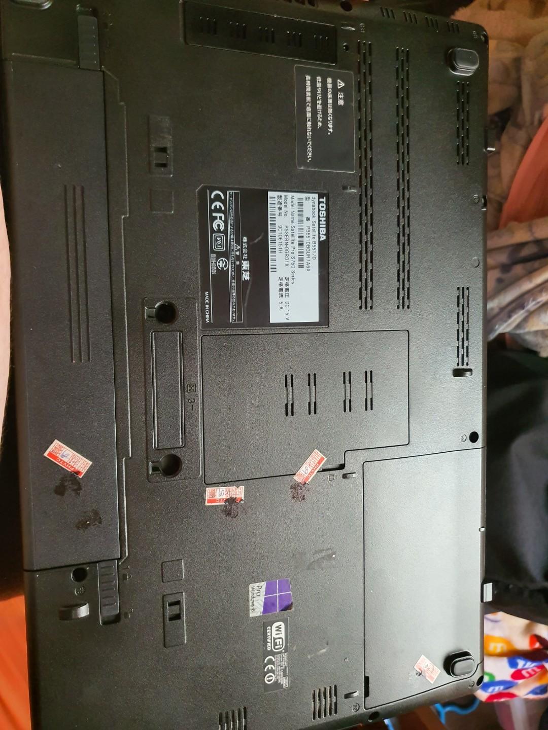 Toshiba Dynabook Satellite B551 D 4gb Ram I5 Laptop Computers Tech Laptops Notebooks On Carousell