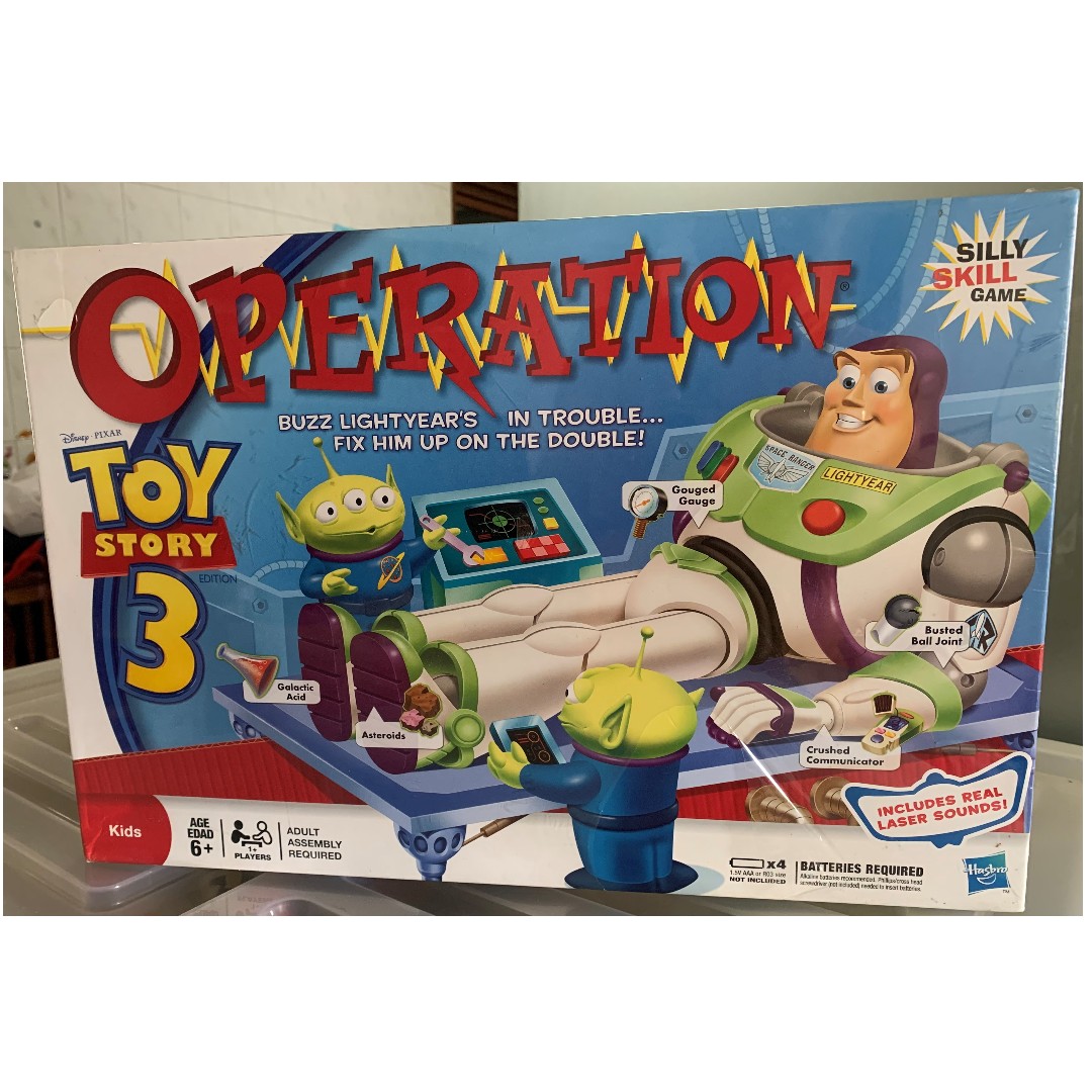 TOY STORY 3 OPERATION Buzz Lightyear Game, Hobbies & Toys, Toys & Games