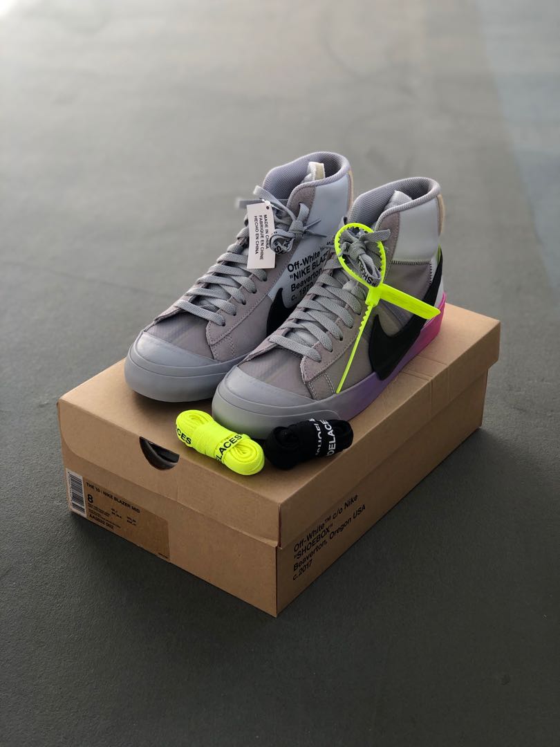 Ertesites Equip Aranyos Nike Blazer Mid Off White Wolf Grey Serena Queen 4communitydevelopment Org