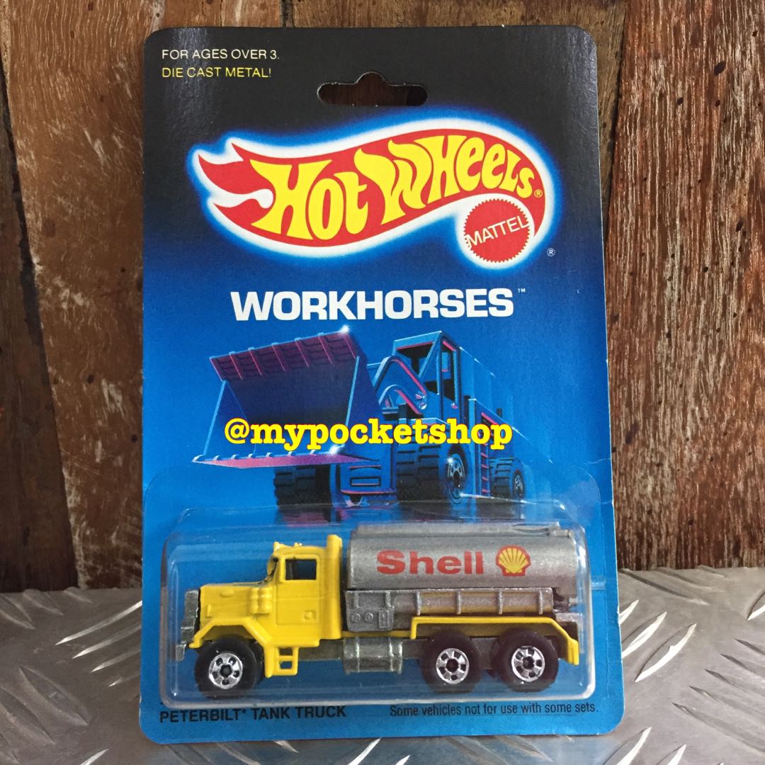 Hot wheels peterbilt tank truck deals