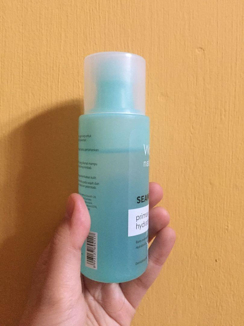 Wardah seaweed primary skin hydrating booster, Kesehatan & Kecantikan