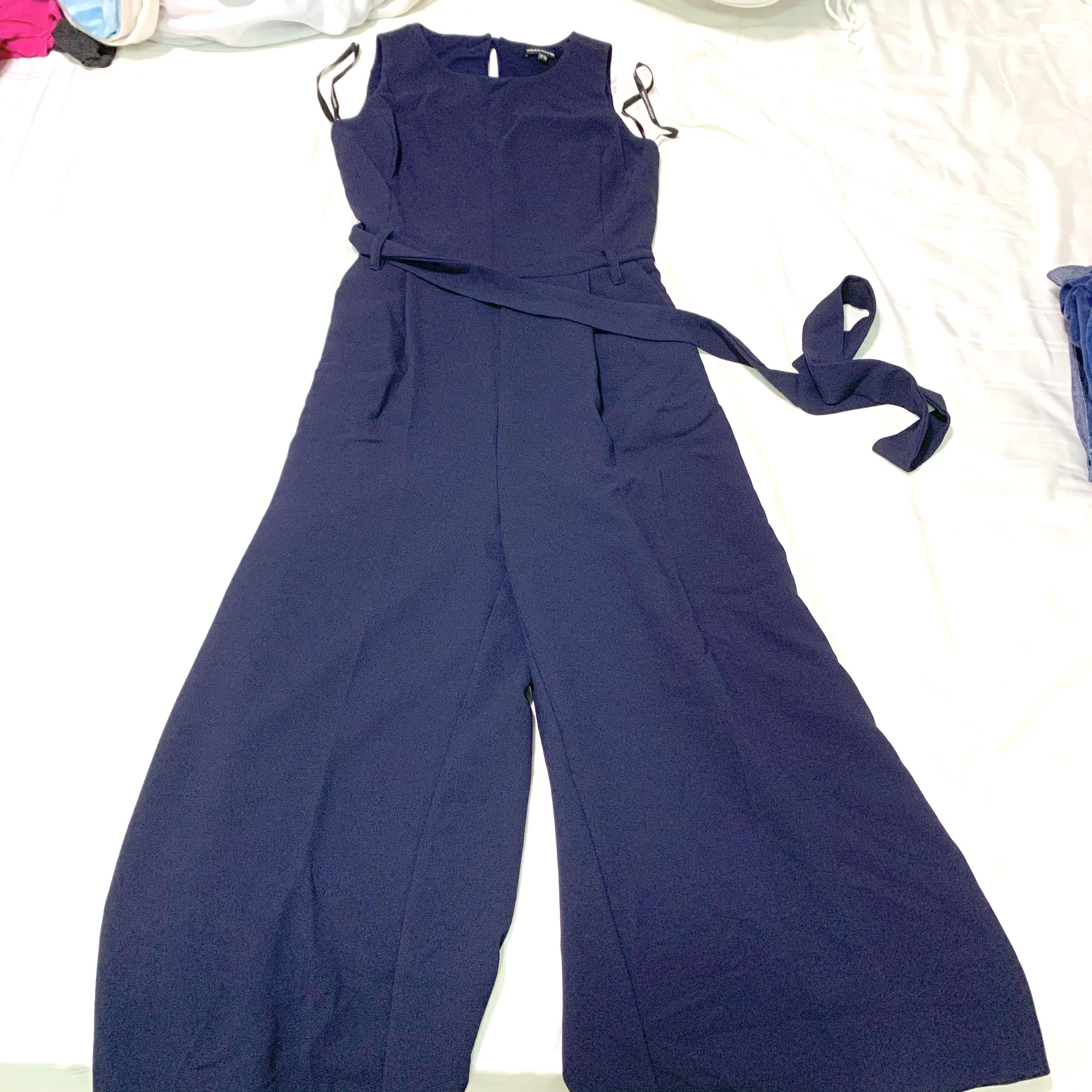 dark blue jumpsuit womens