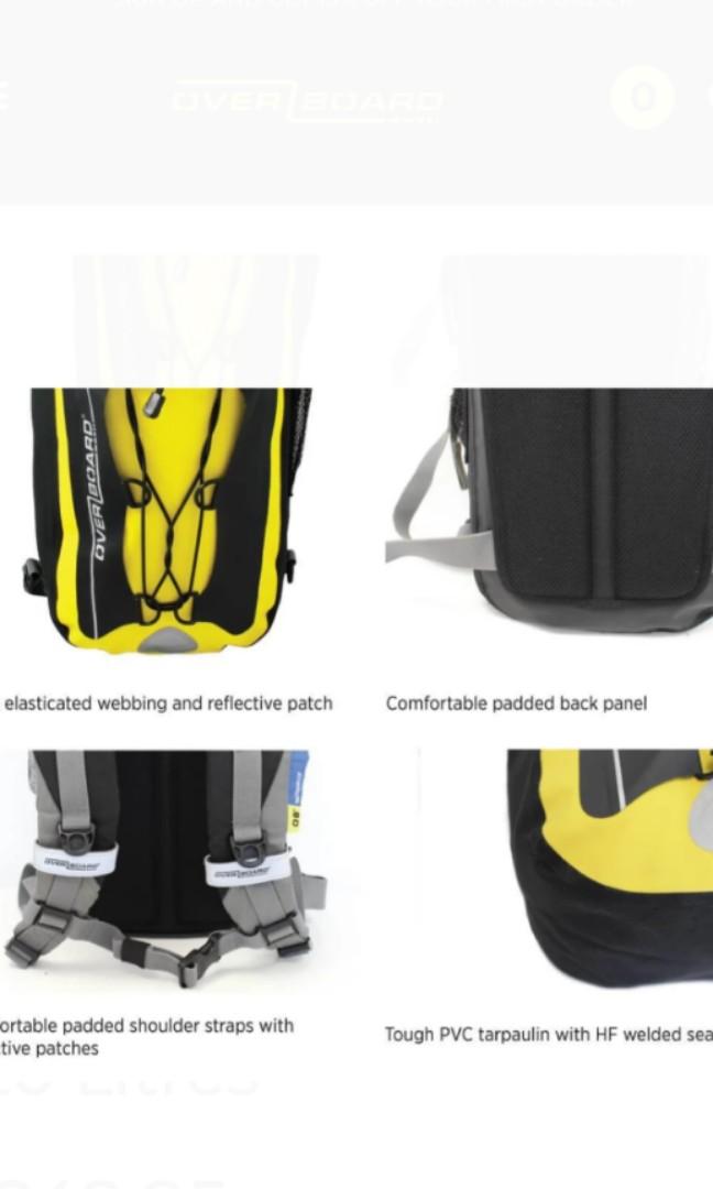 Sale Waterproof backpack overboard premium 20L Men s Fashion