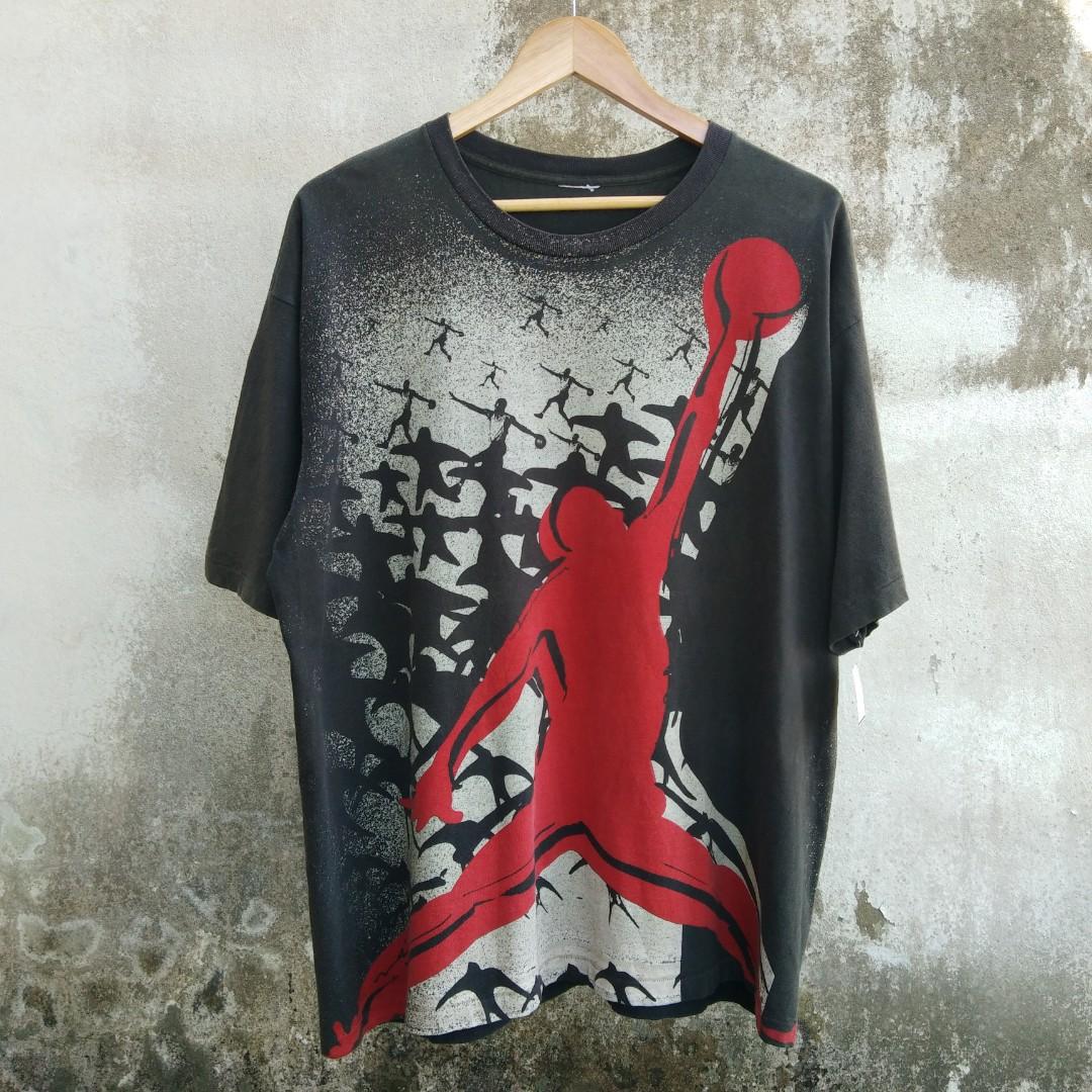 Vintage nike air sales jordan t shirt