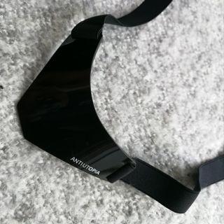 [SUMMER SALE] ANTI UTOPIA Black Acrylic Collar Necklace