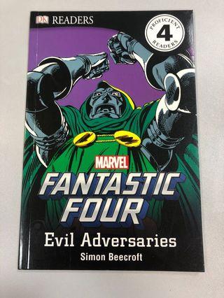 英文故事書 Marvel Fantastic Four