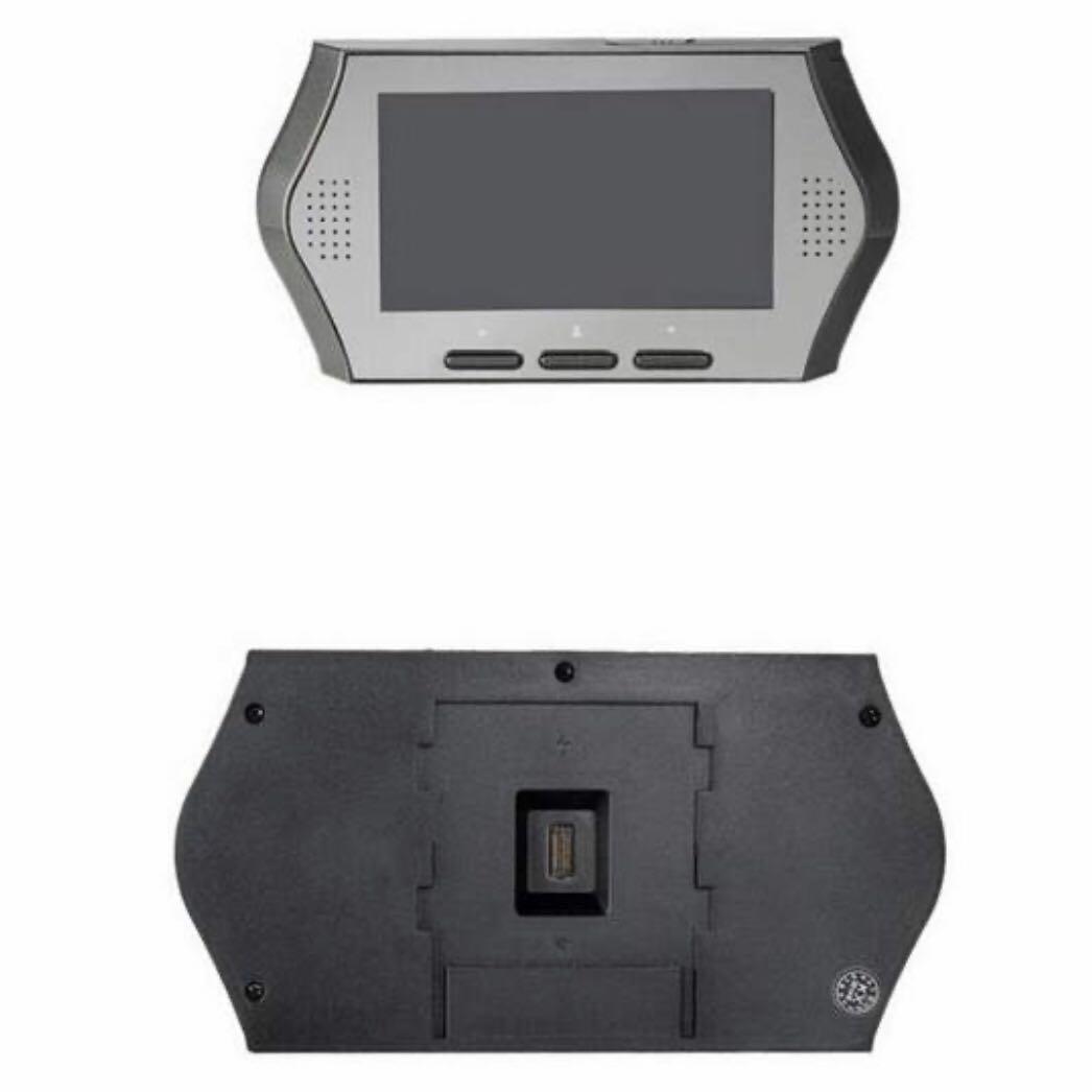 4.3 inch digital peephole door viewer 3X Zoom Multilanguage Motion Sensor IR Night vision 32