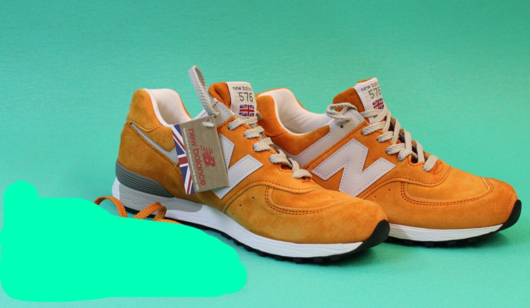 [全新正版] 英版New Balance 576 M576POG 橙色運動波鞋, 男