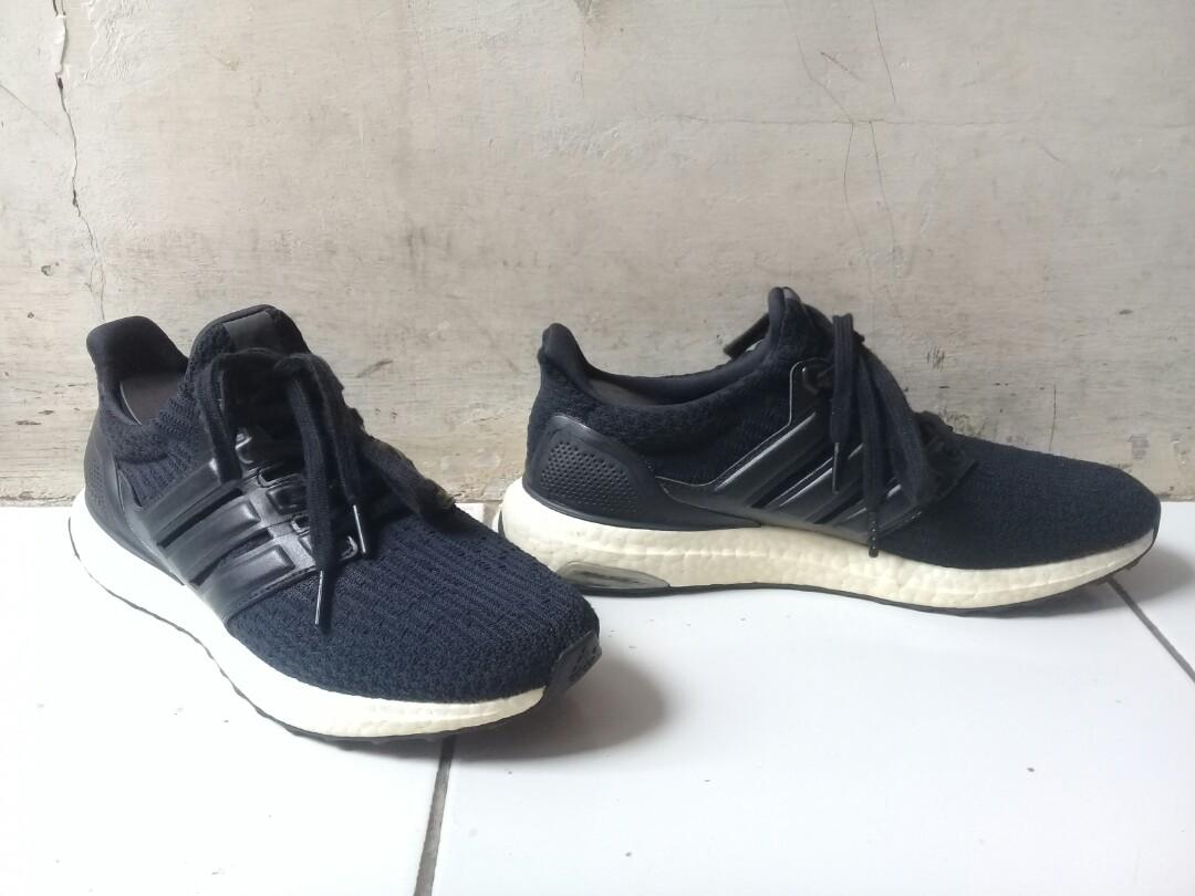 ultra boost black leather cage