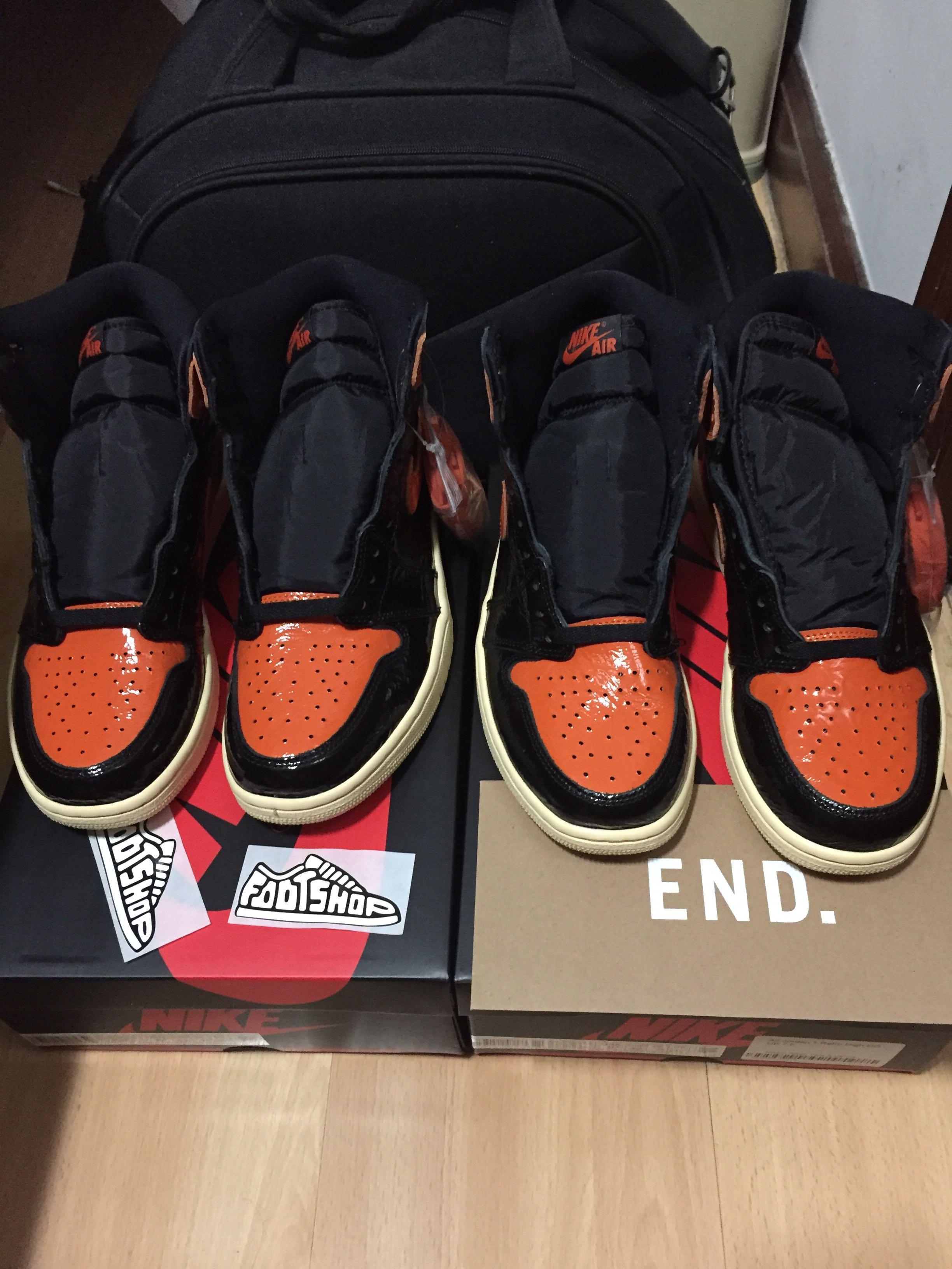 Air Jordan 1 Shattered Backboard 3 0 Us8 5 X2 Men S Fashion
