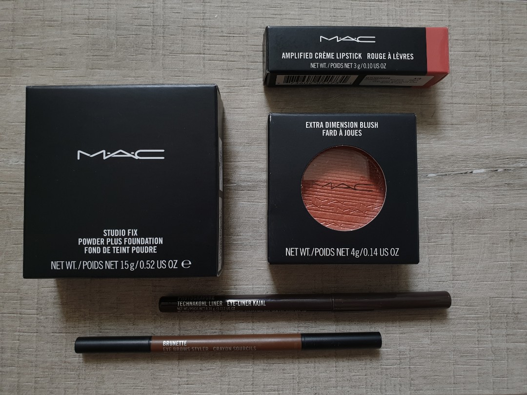 mac blush lipstick