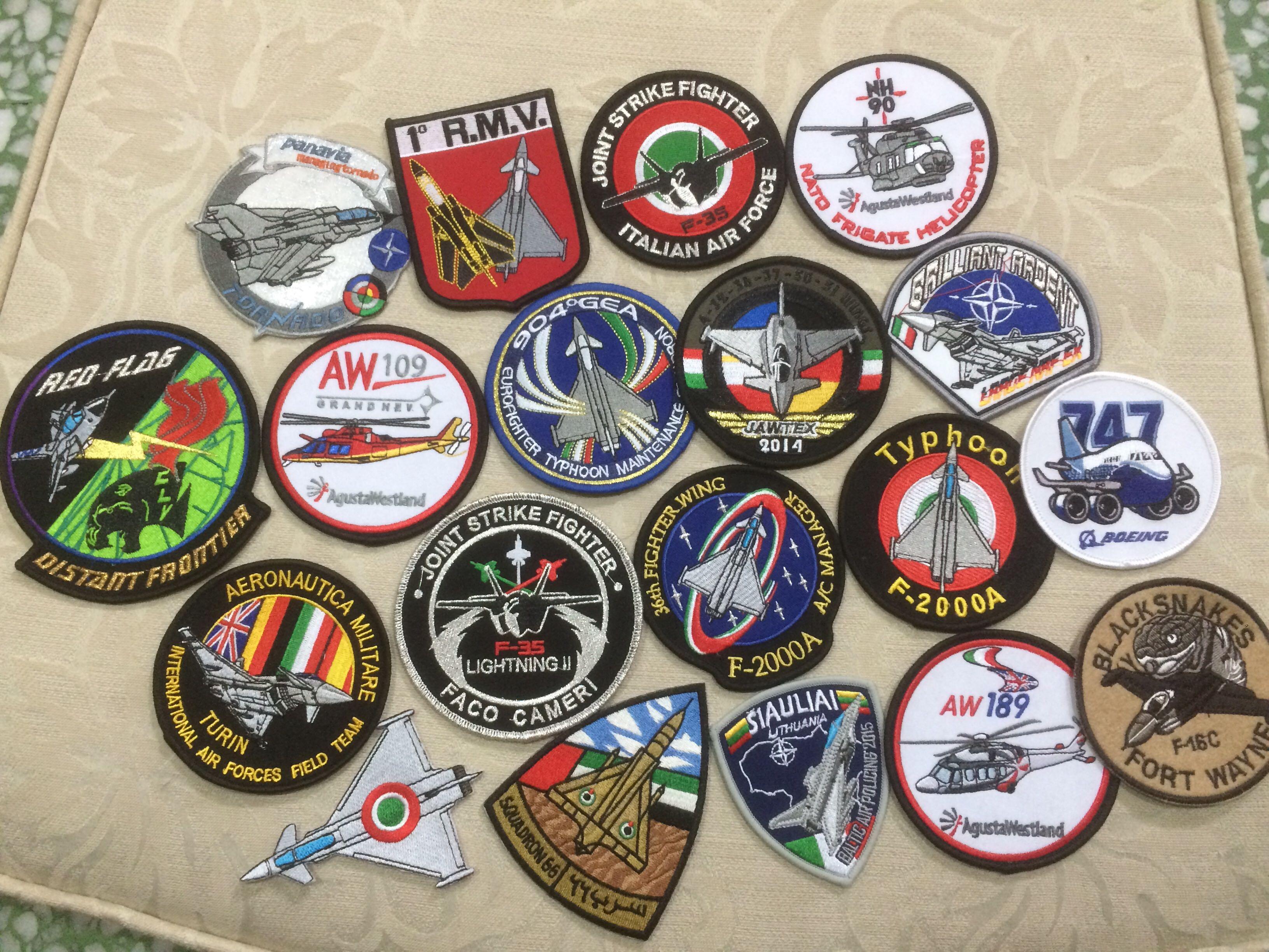 Aviation Aircraft Jet Airforce Military TUDM RAFM Patch, Design 