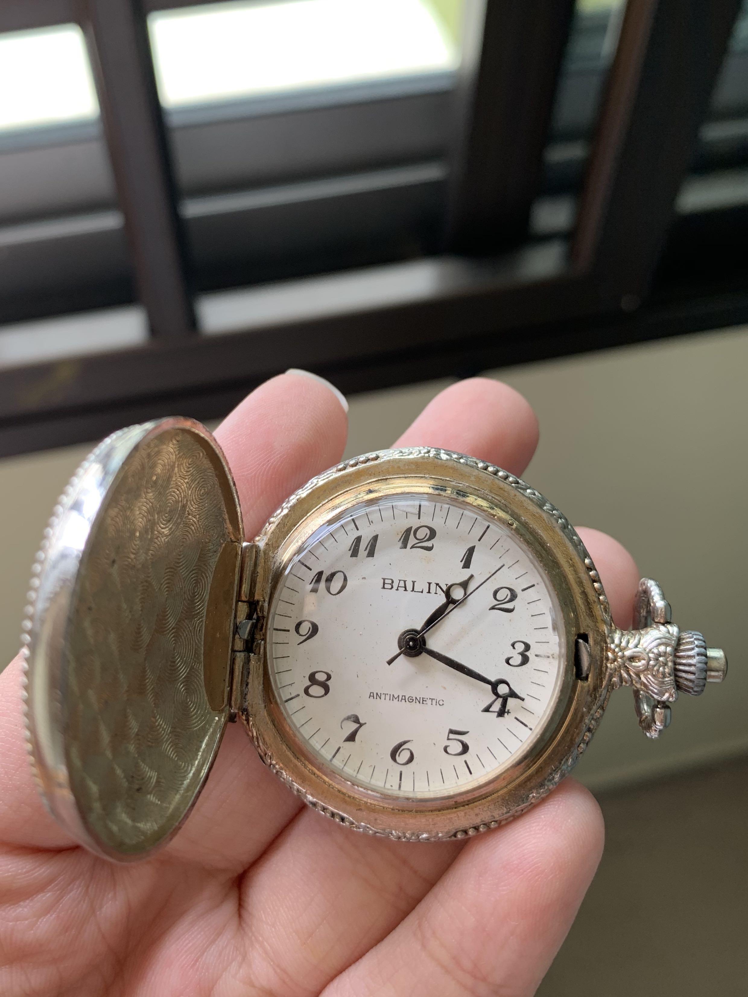 Luxury antimagnetic pocket watch hotsell