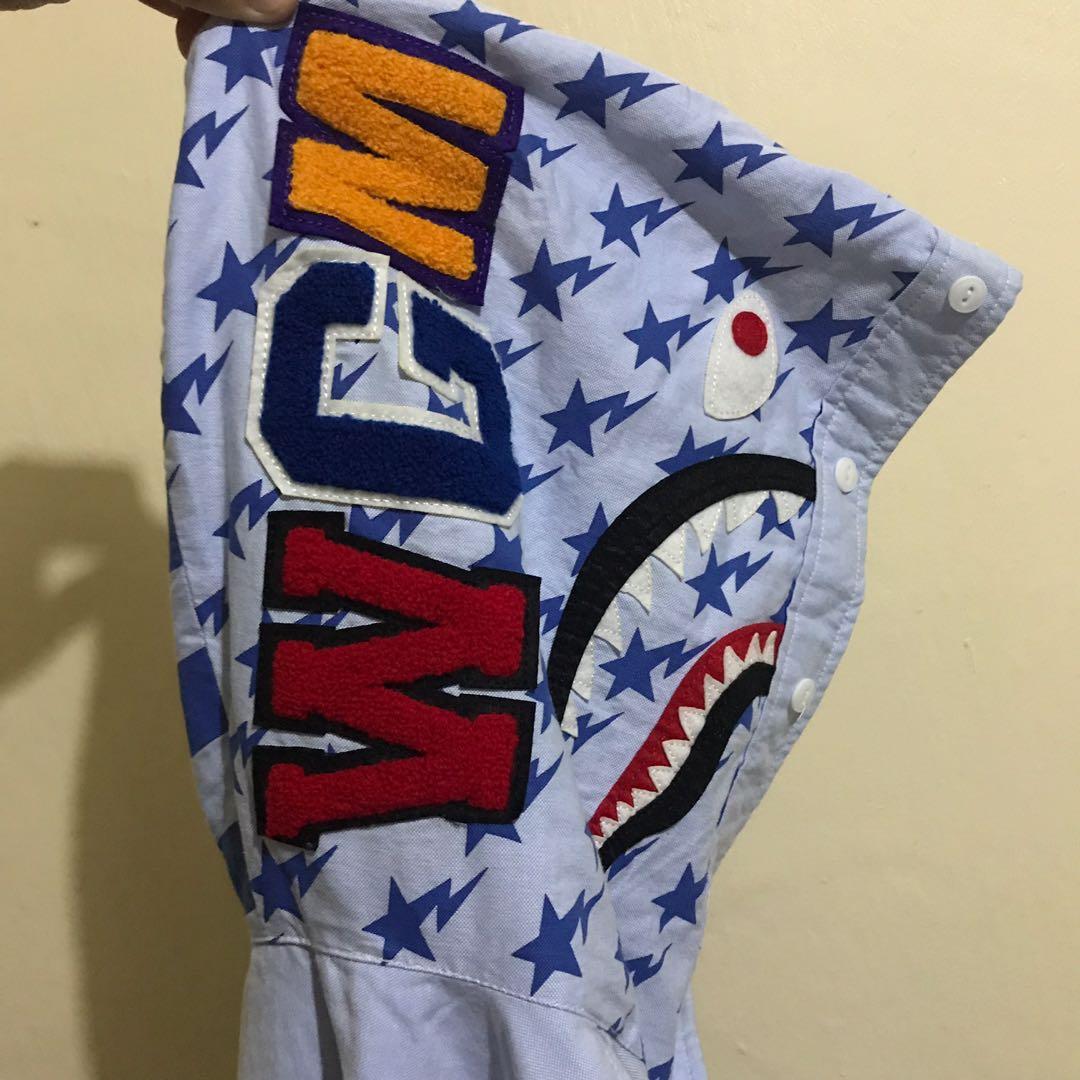 BAPE SHARK long sleeve (Category: Tshirts & Polo Shirts ) located in Cavite. Submitted by circa1925 (Listing ID 259514760, Image 2). Description: Bape Shark longsleeve small mens / medium womens excellent condition authentic / legit 3,500 freeshipp.
