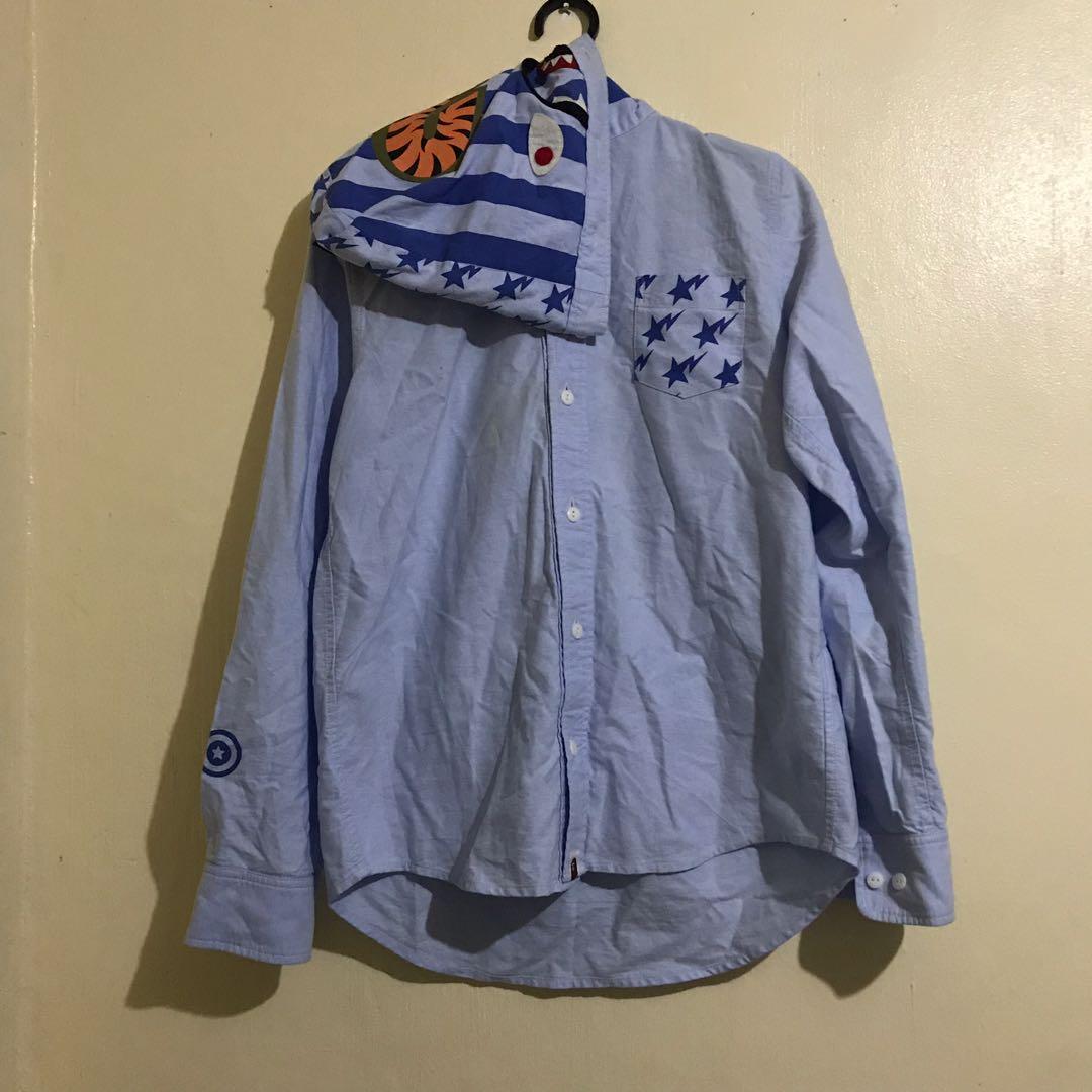 BAPE SHARK long sleeve (Category: Tshirts & Polo Shirts ) located in Cavite. Submitted by circa1925 (Listing ID 259514760, Image 1). Description: Bape Shark longsleeve small mens / medium womens excellent condition authentic / legit 3,500 freeshipp.