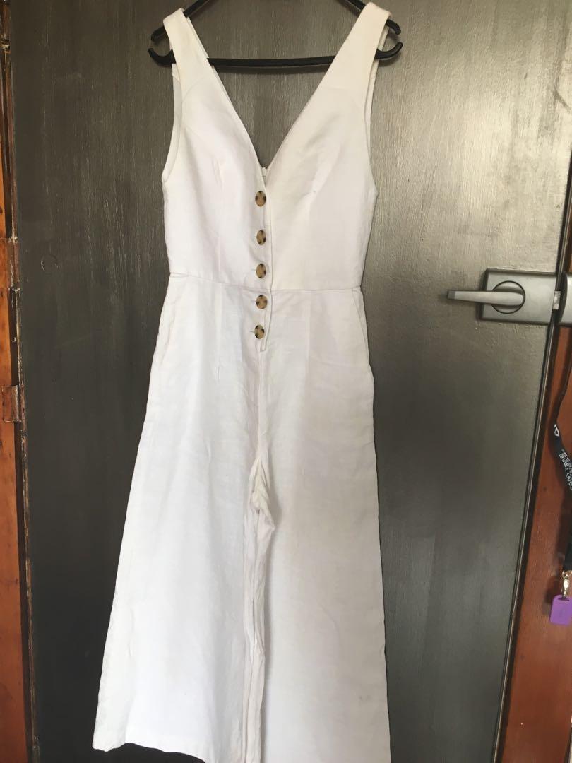 bec and bridge naturel jumpsuit