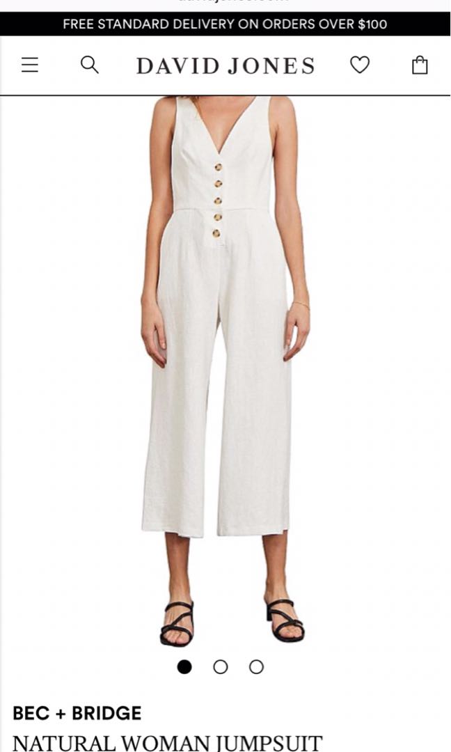 bec and bridge naturel jumpsuit