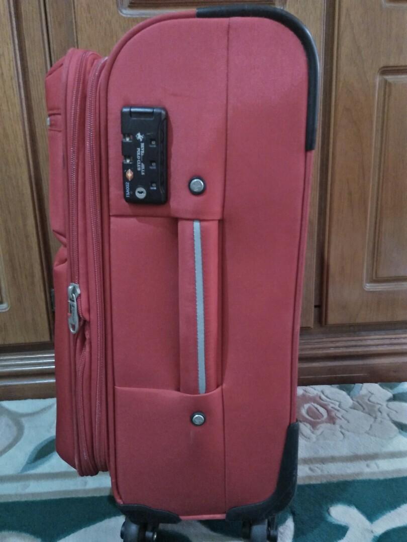 Beverly hills polo 2025 club suitcase pink