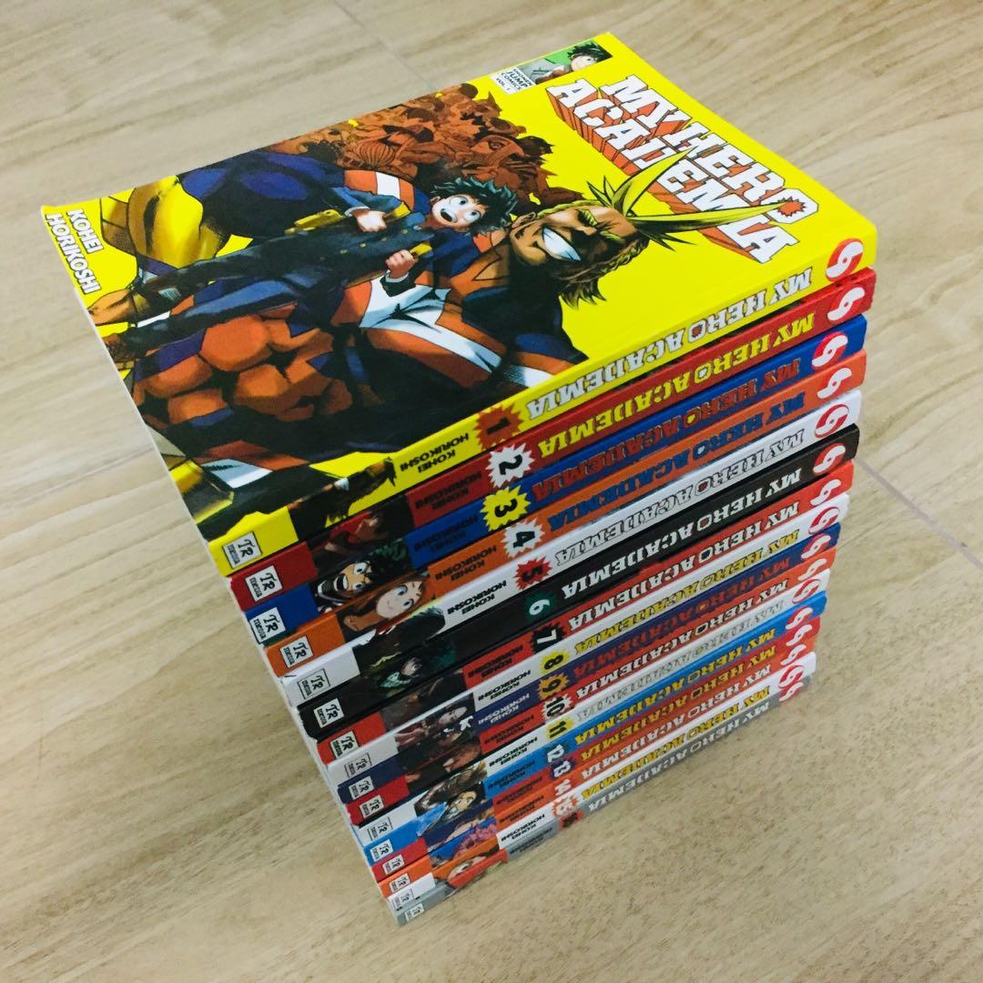 Kit Mangá My Hero Academia (boku No Hero!!) Volumes 1 Ao 5