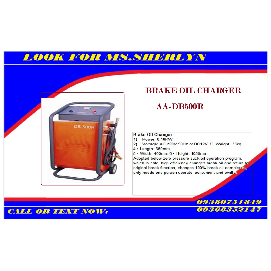 BRAKE OIL CHANGER, Everything Else, Others on Carousell