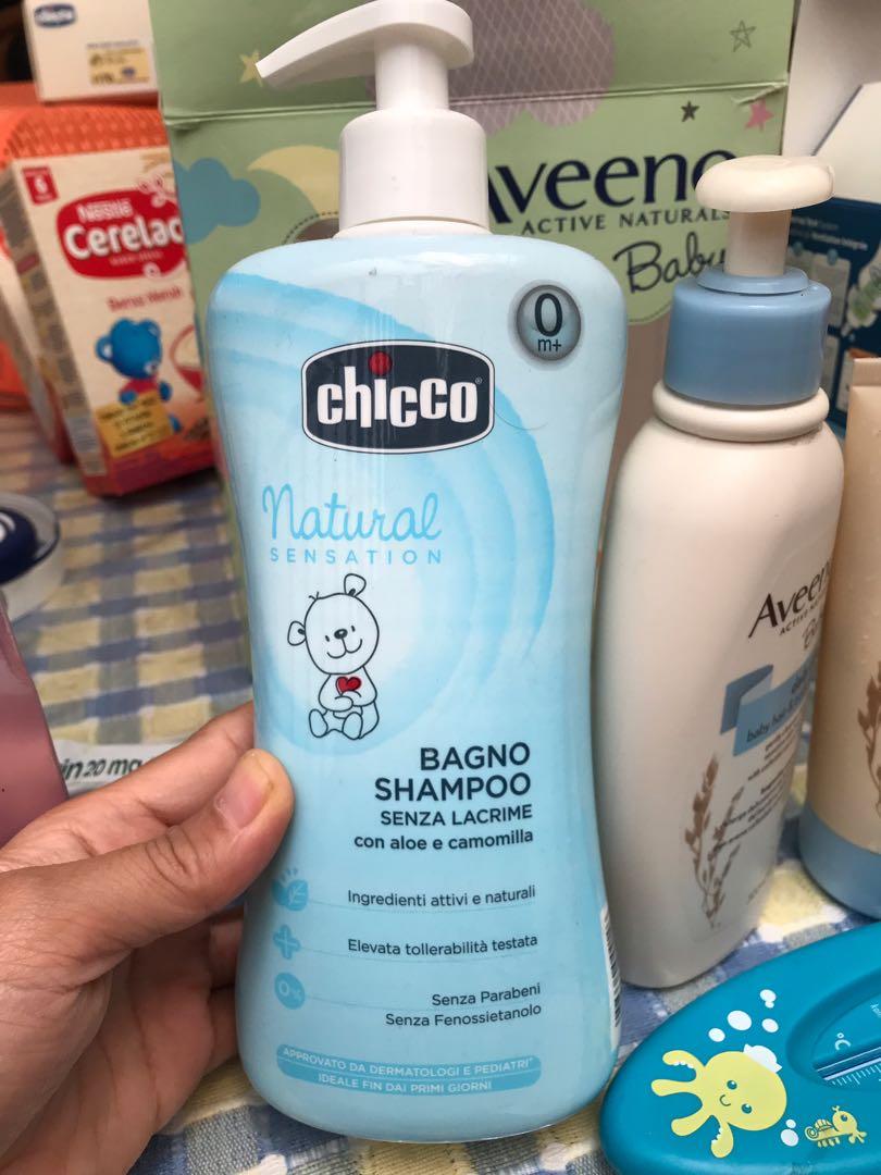chicco body wash and shampoo