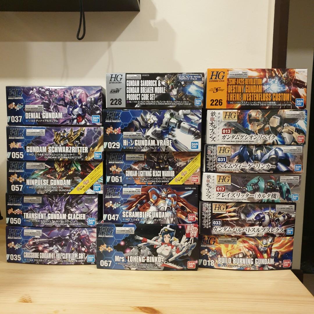 HGUC/HGCE Gundam Model Kits, Hobbies & Toys, Toys & Games on Carousell
