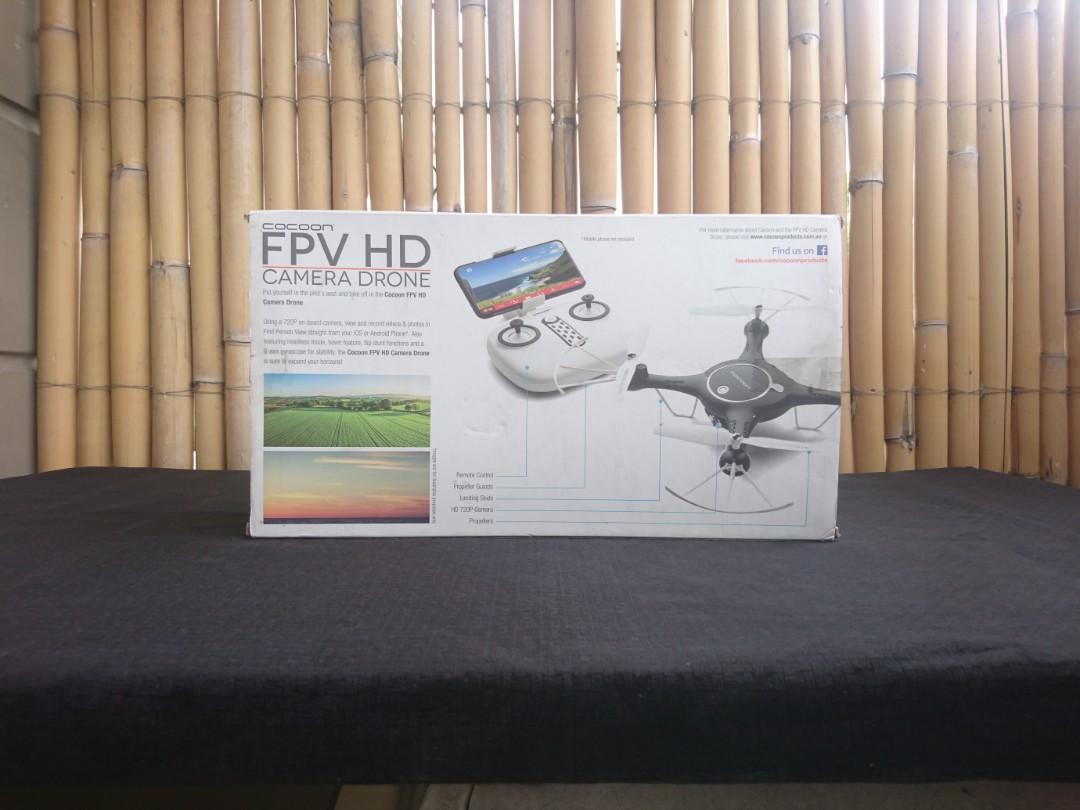 cocoon fpv hd camera drone