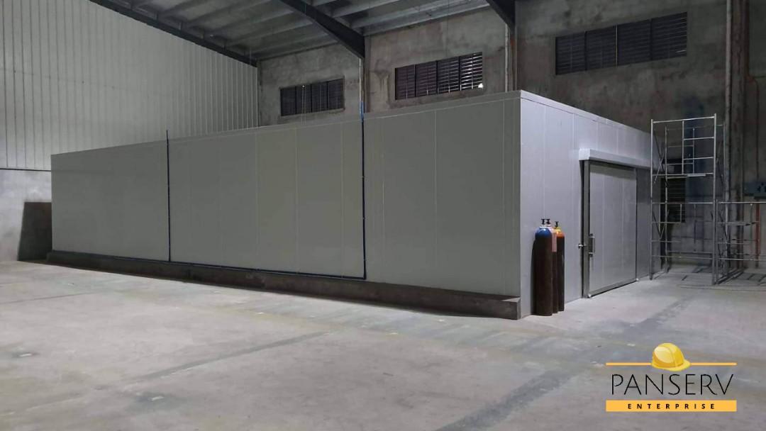 Cold Storage Insulated Sandwich Panel (Category: Construction & Building Materials) located in Malabon City. Submitted by panserv.ent (Listing ID 259559478, Image 2). Description: We specialize in supplying and installing of Insulated Sandwich Panels for specific business needs. Certain needs may include the following: - Freezer Room - Chiller Room - Blast Freezer Room - Ante Room - Poultry House - Fab House - Warehouse (Office) - Processing Area