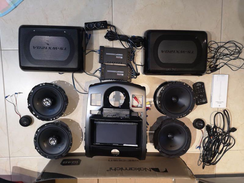 Complete car audio system, Audio, Other Audio Equipment on Carousell