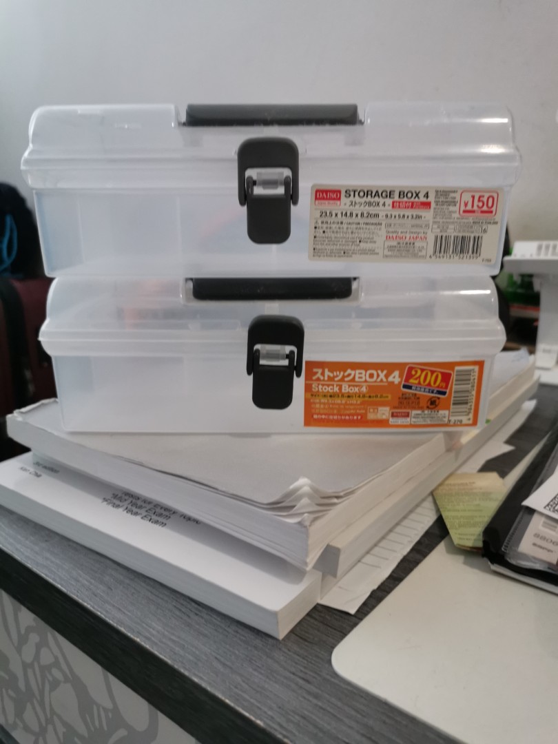 Daiso shop storage box