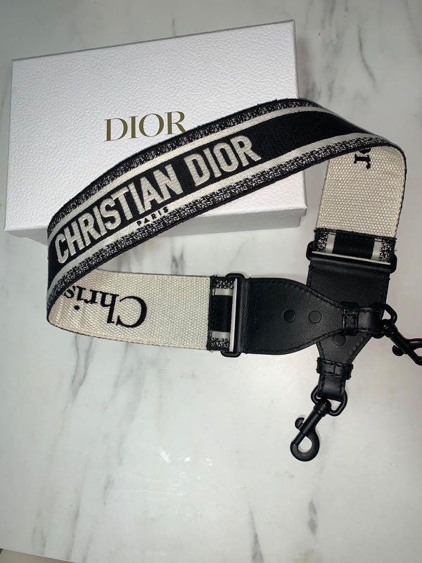 christian dior camera strap
