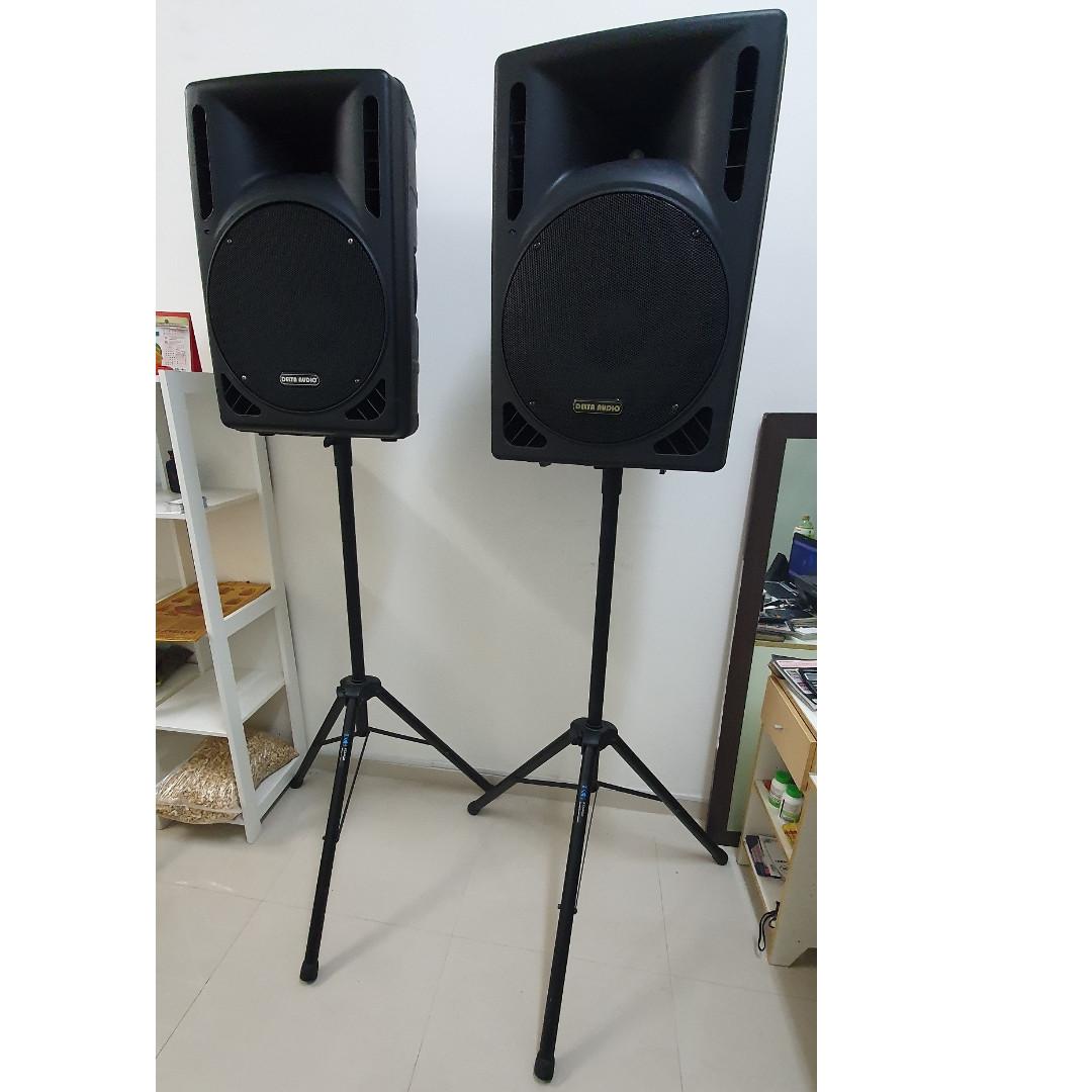 active pa speakers for sale