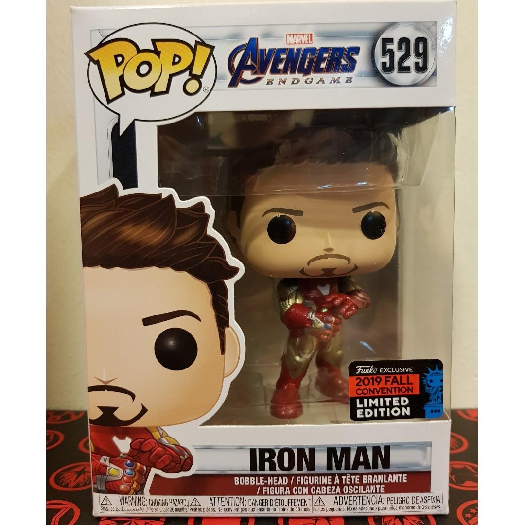 nycc iron man funko pop