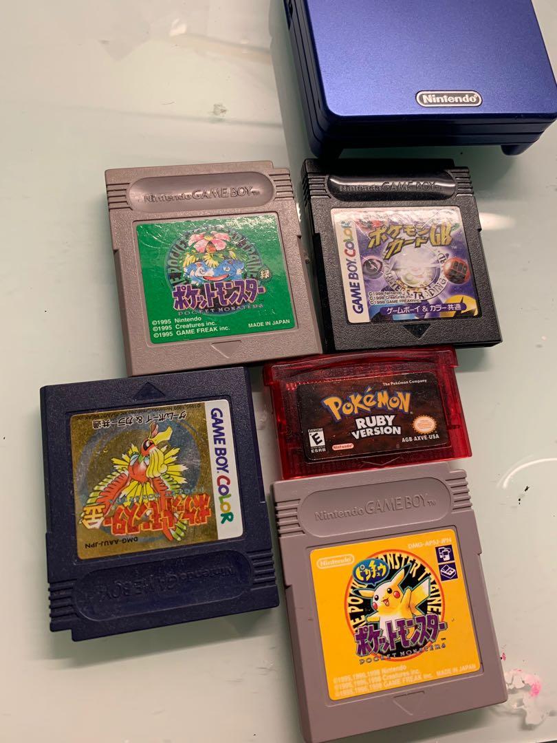 Gameboy Advance Sp Pokemon Video Gaming Video Game Consoles On