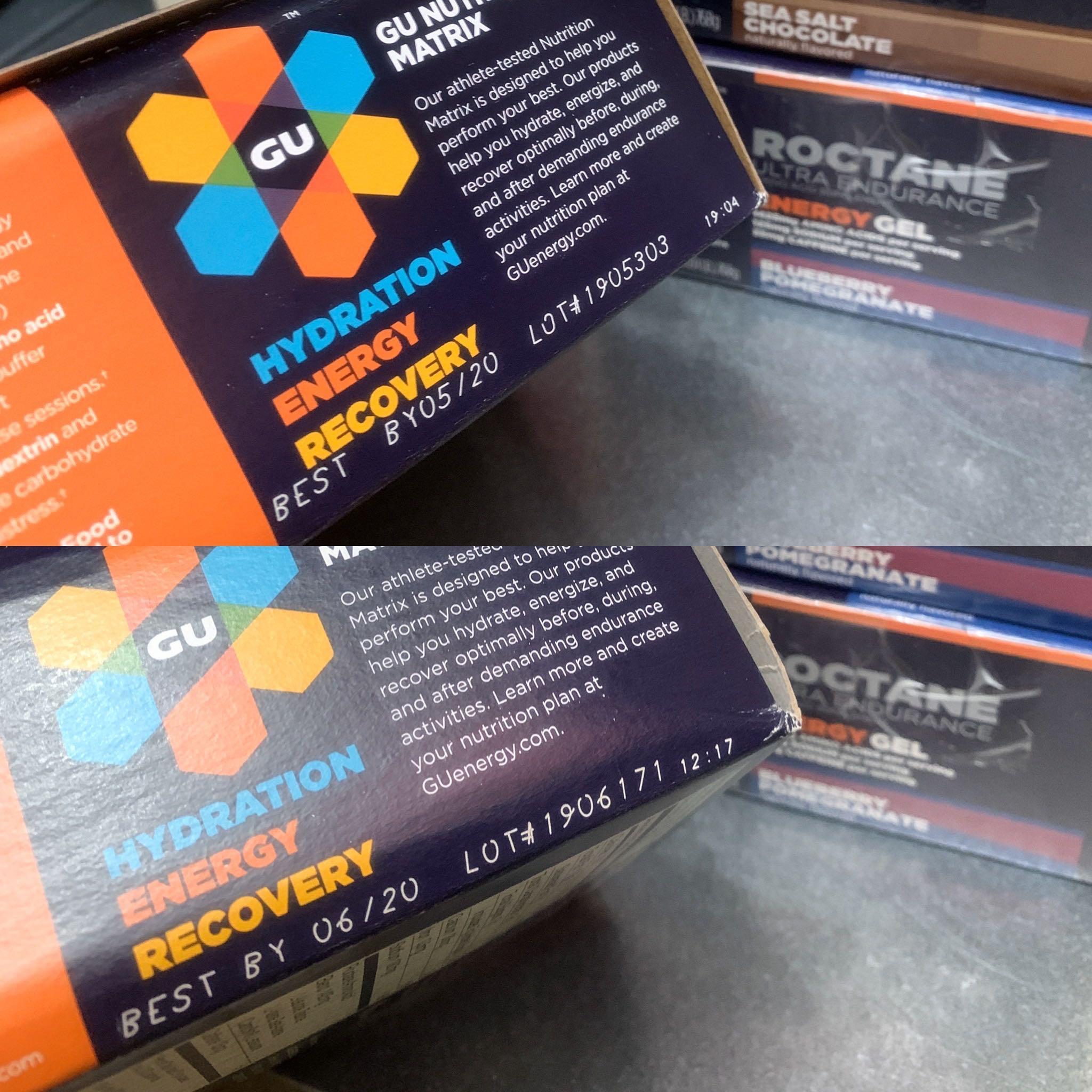 GU Energy Gel Expired 2020, Sports Equipment, Sports & Games, Water