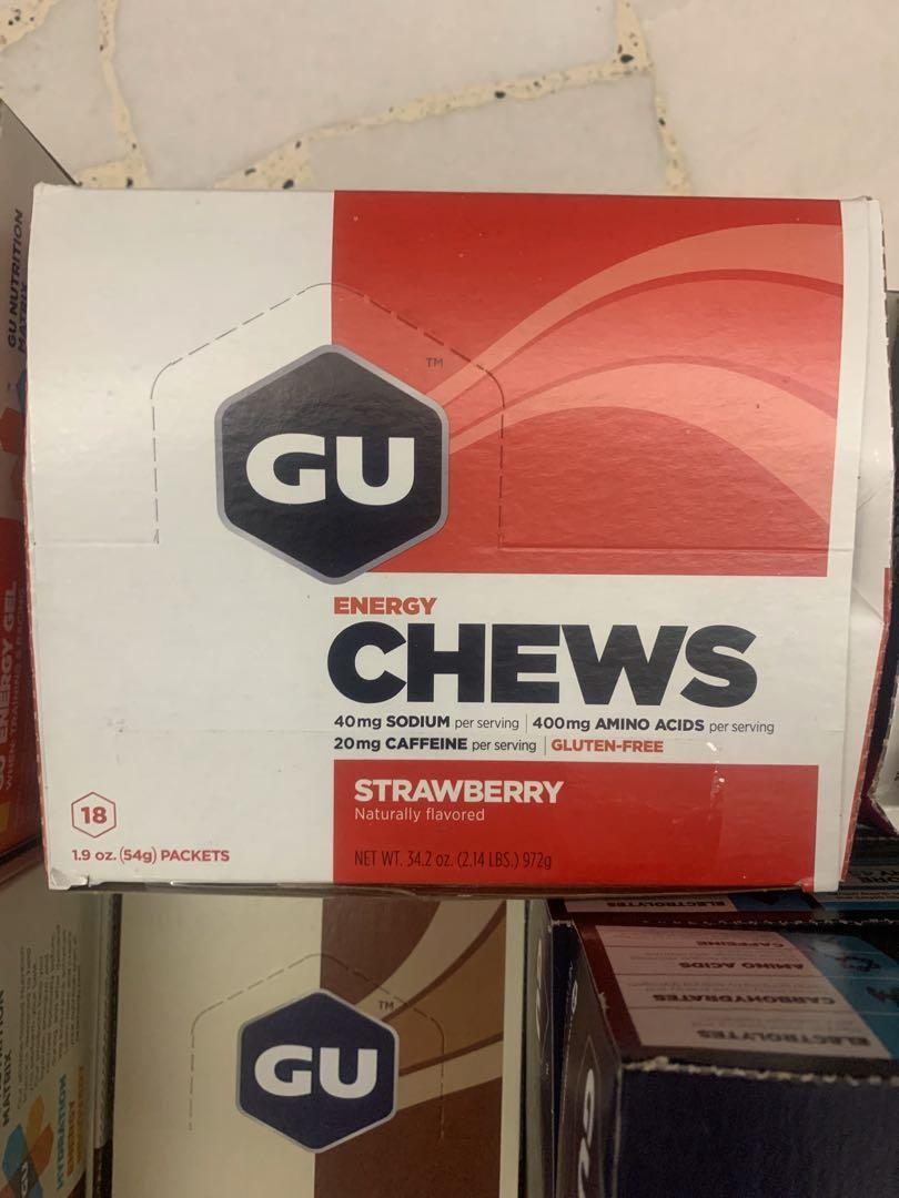 GU Energy Gel Expired 2020, Sports Equipment, Sports & Games, Water