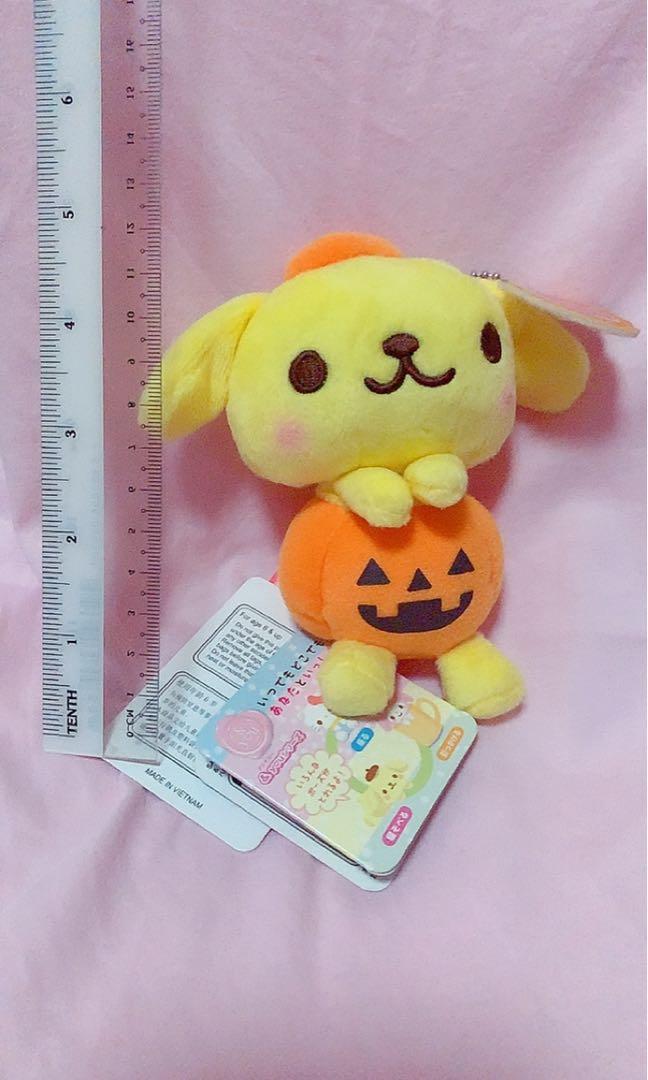 pompompurin halloween plush