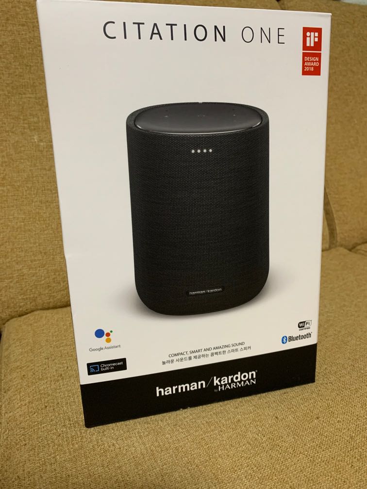 Harman Kardon Citation ONE Smart Speaker with Google Assistant, Audio