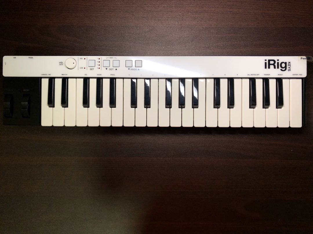 Ik Multimedia Irig Keys 37 Mini Key With Lightning Ios Cable Music Media Music Instruments On Carousell