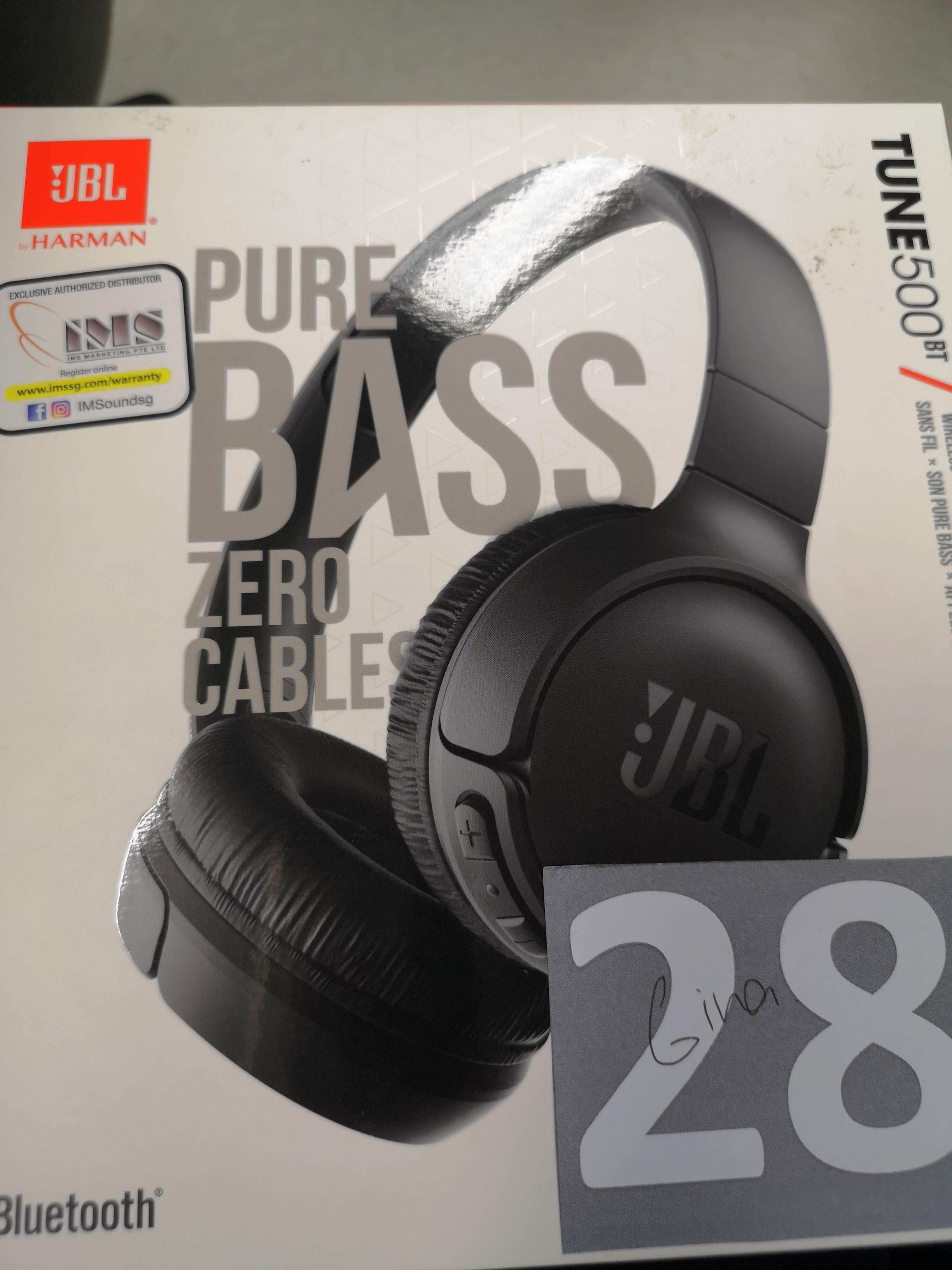 jbl by harman tune 500bt black