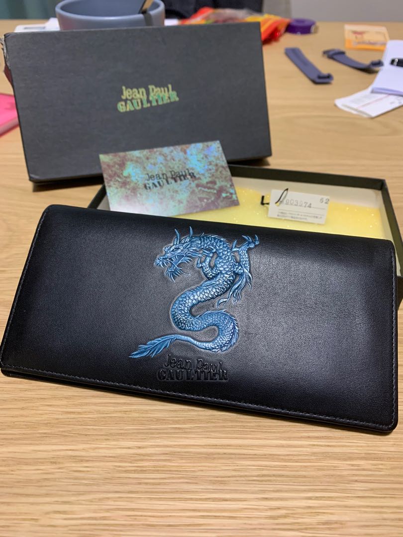 jean paul gaultier dragon wallet