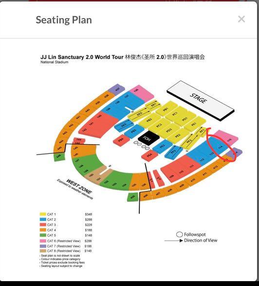 JJ LIN SANCTUARY 2.0 WORLD TOUR, Tickets & Vouchers, Event Tickets on