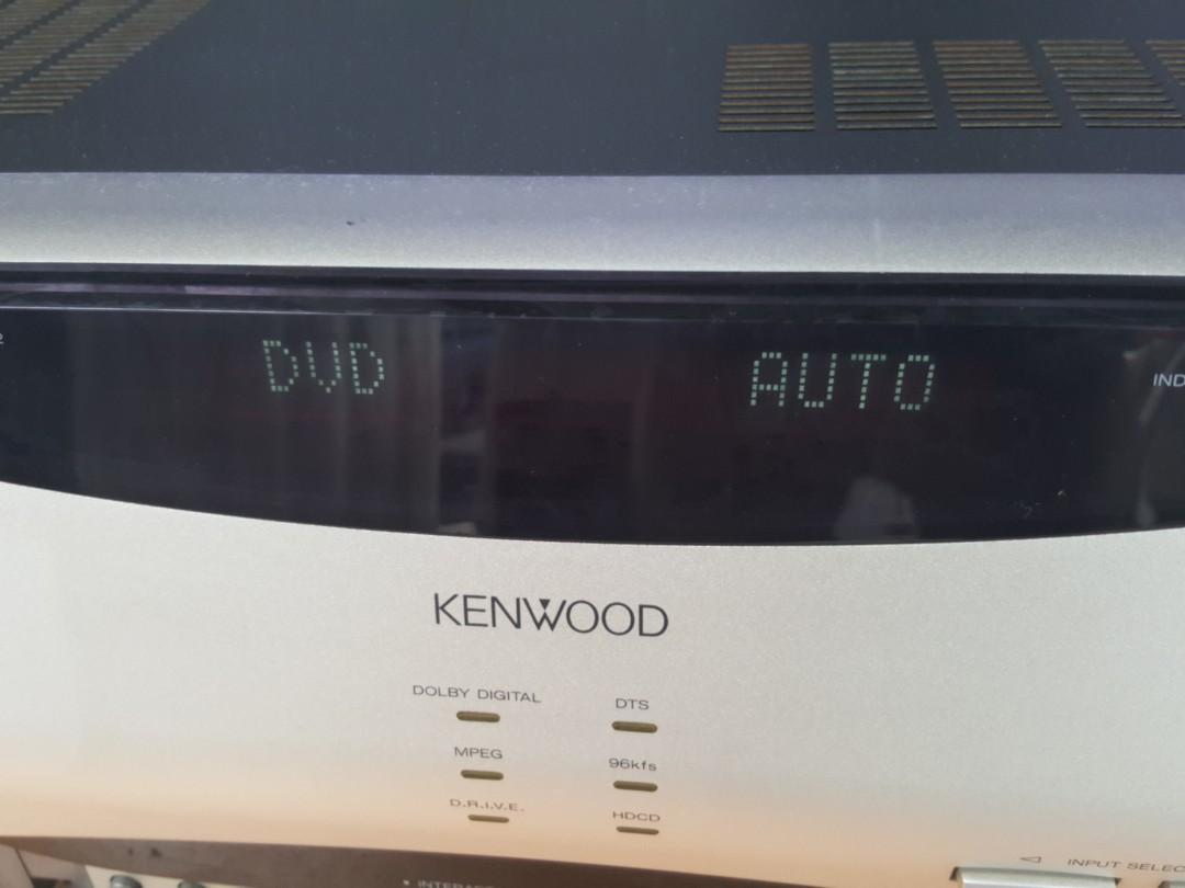 Kenwood AV Surround Receiver 6 Channel Input, Audio, Soundbars