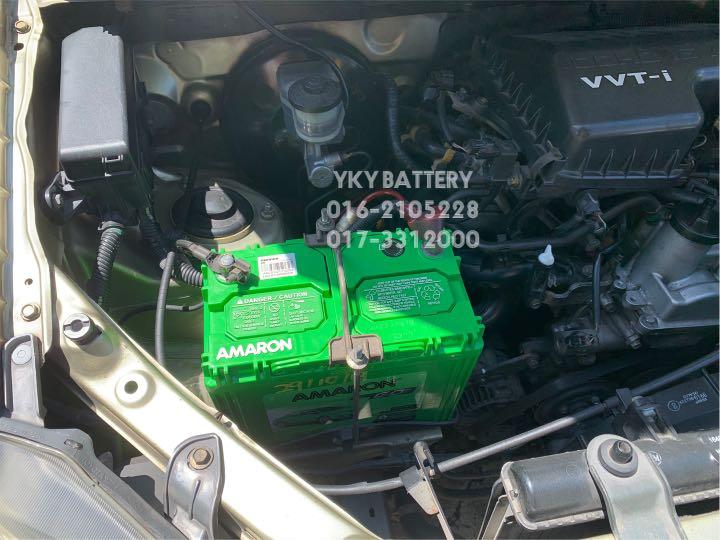 Kereta Bateri Toyota Avanza , Amaron Go Ns60l battery, Auto Accessories