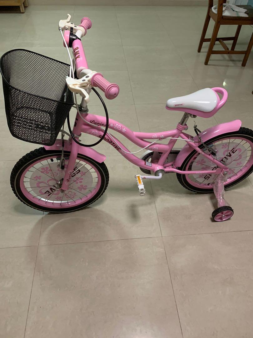 Kids Bicycle Kiddy s Palace with helmet size 18 inch Sports Equipment Bicycles Parts Bicycles on Carousell