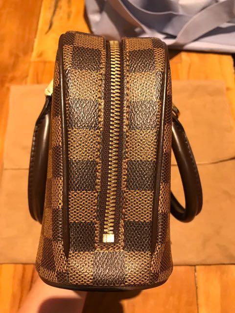 LV SARRIA MINI DAMIER, Fesyen Wanita, Tas & Dompet di Carousell